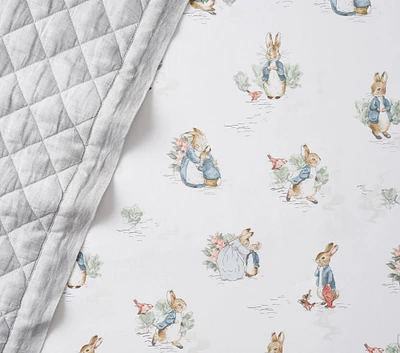 Peter Rabbit™ Organic Crib Fitted Sheet