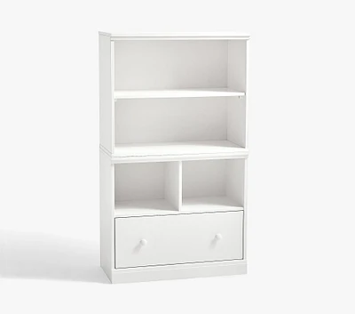 Cameron Bookshelf & Cubby Drawer Base Set