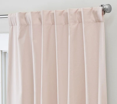 Open Box: Quincy Cotton Canvas Blackout Curtain