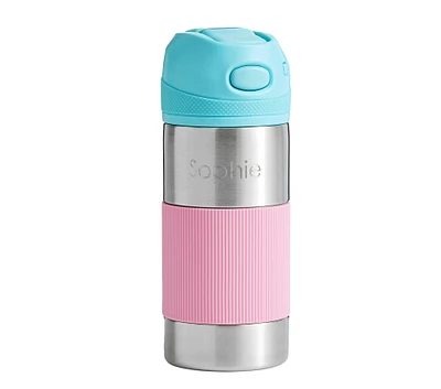 Pink/Aqua Astor Insulated Water Bottle