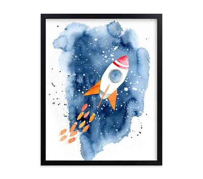 Minted® Space Adventure Wall Art by Katrina Pete