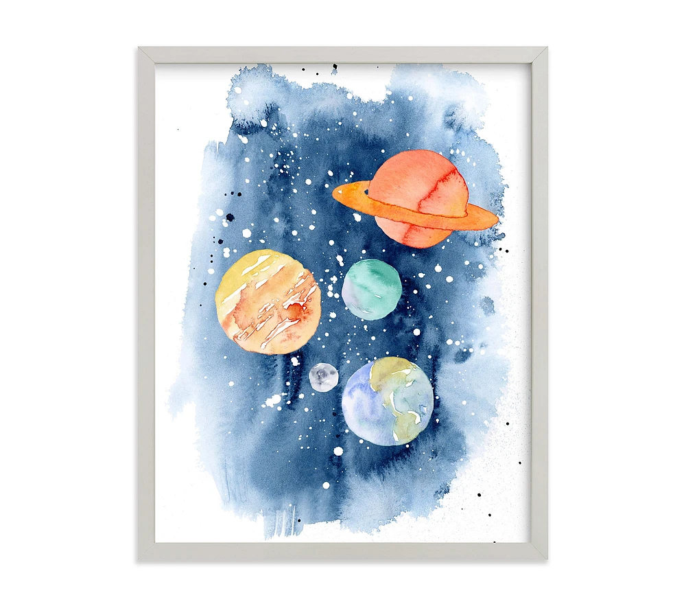 Minted® Planetary Adventure Wall Art by Katrina Pete