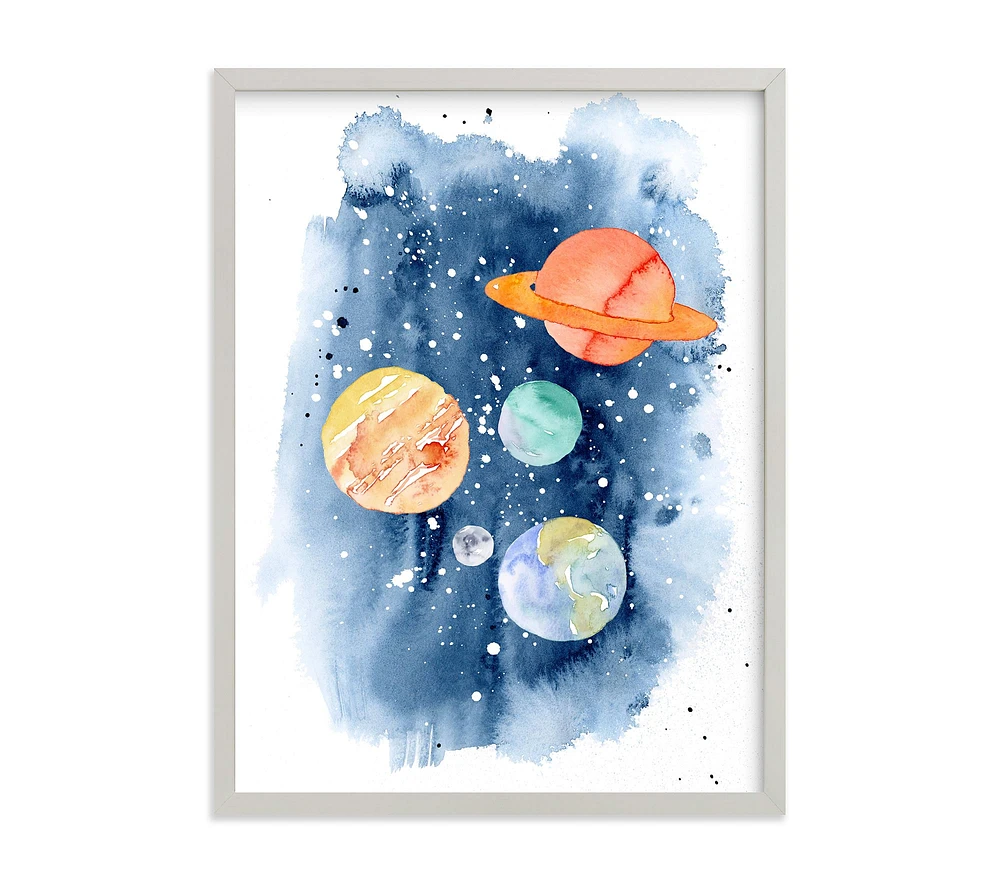 Minted® Planetary Adventure Wall Art by Katrina Pete