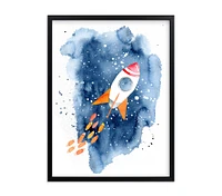 Minted® Space Adventure Wall Art by Katrina Pete