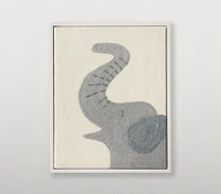 Felted Elephant Wall Art