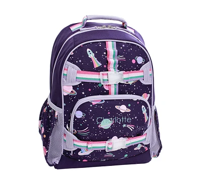 Mackenzie Rainbow Heart Galaxy Glow-in-the-Dark Backpacks