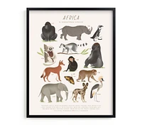 Minted® Endangered Animals Wall Art by Sabrin Deirani