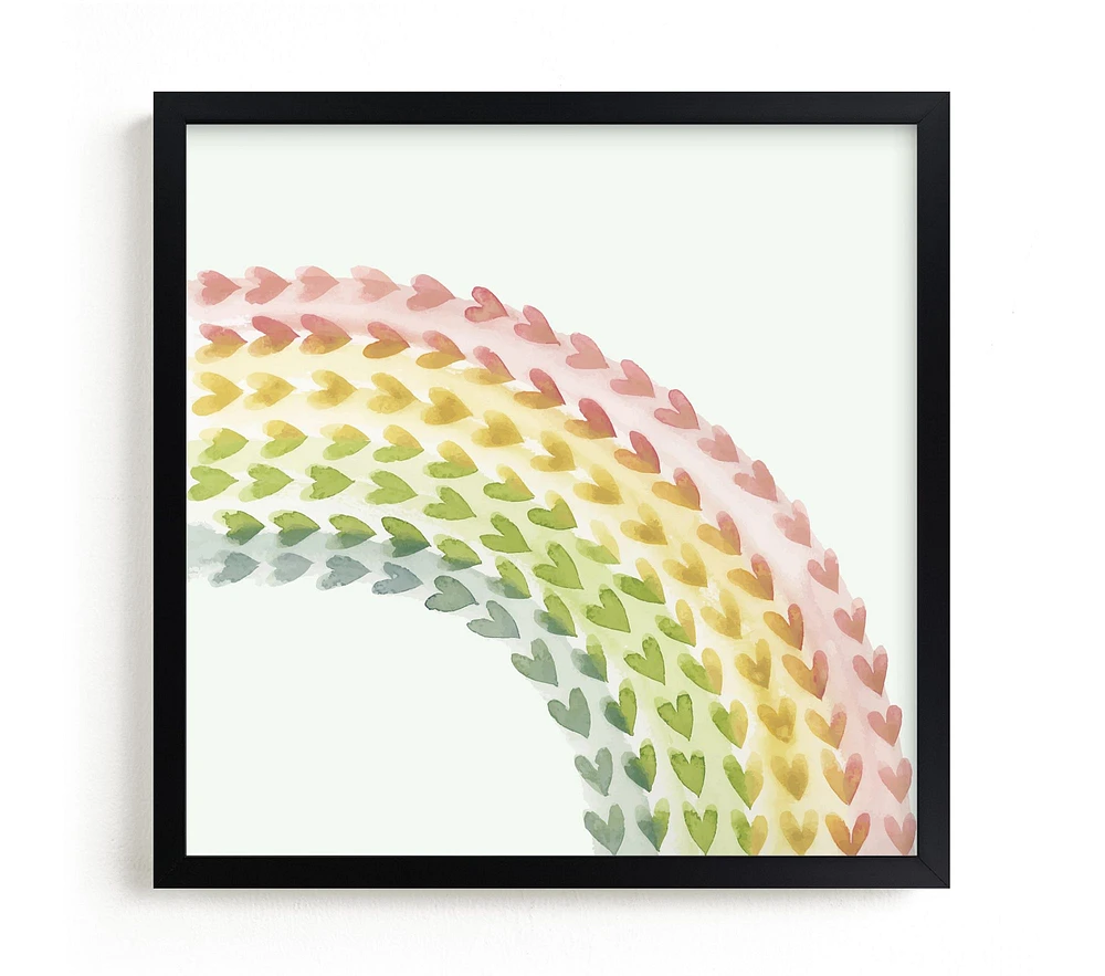 Minted® Somewhere the Rainbow Wall Art by Tina Faselli