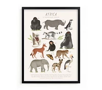 Minted® Endangered Animals Wall Art by Sabrin Deirani