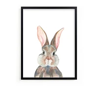 Minted® Curious Bunny Wall Art by Together Apart