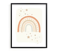 Minted® Rainbow Stars Wall Art by Hannah Williams