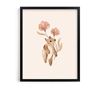 Minted® Animals with Flowers Wall Art by Vivian Yiwing