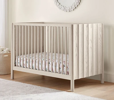 Scalloped Convertible Crib