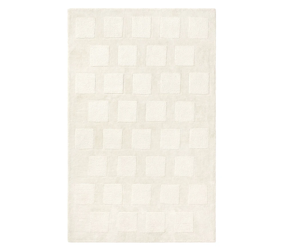 west elm x pbk Geometric Squares Rug