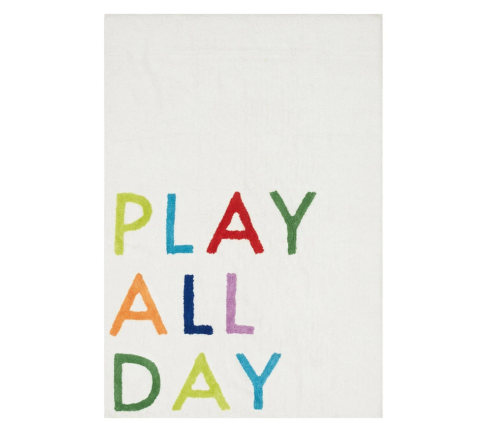 Machine Washable Play All Day Rug (4x6')