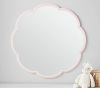 Blush Scallop Mirror (30")