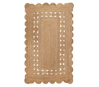 Emily & Meritt Scalloped Border Rug