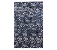 Stain-Resistant Plush Leo Moroccan Rug