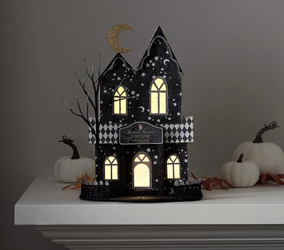 Light-Up Mantel Fortune Teller House