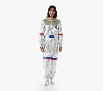 Adult Light-Up Silver Astronaut Costume