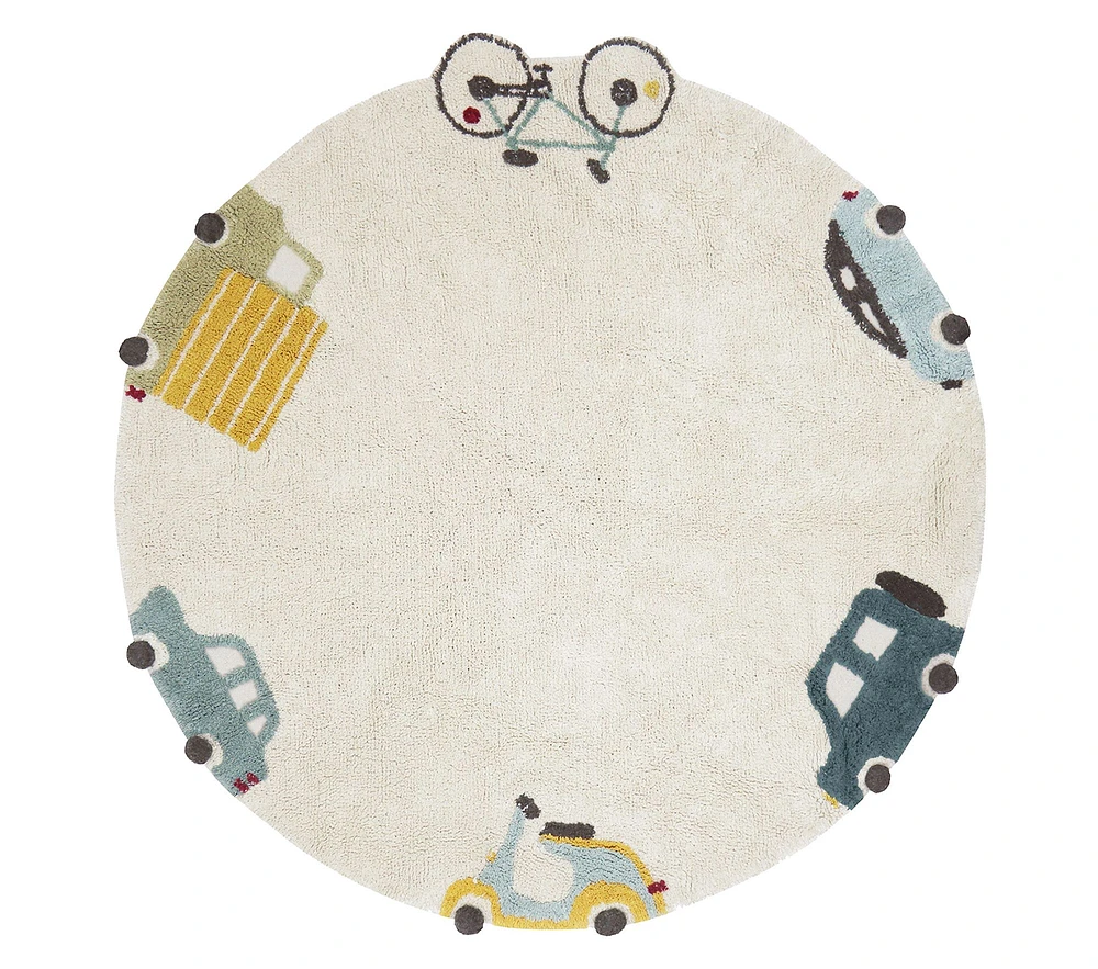 Lorena Canals Wheels Washable Rug