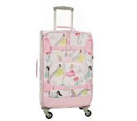 Mackenzie Disney Princess Castle Shimmer Spinner Luggage