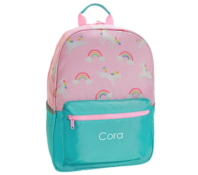 Astor Pink Rainbow Unicorn Backpacks