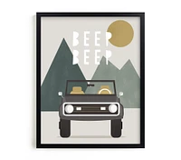 Minted® Beep Wall Art by Christie Garcia