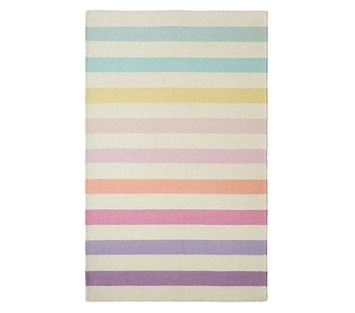 Kayla Rainbow Rugby Stripe Rug