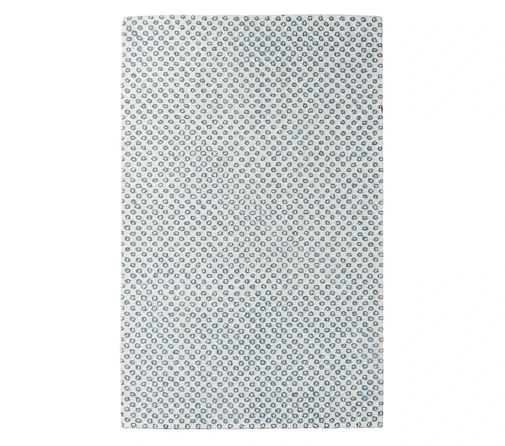 Performance Textured Dot Rug