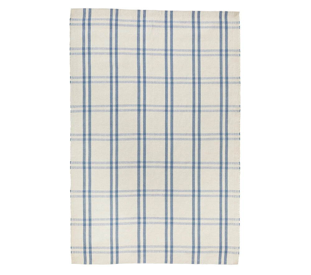 Plaid Woven Rug