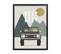 Minted® Beep Wall Art by Christie Garcia