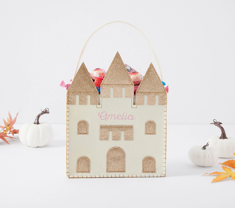 Castle Glow Felt Treat Bag