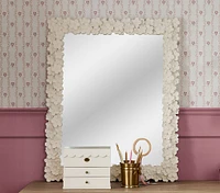 Hydrangea Rectangle Mirror (36" x 26")