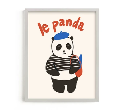 Minted® French Panda Wall Art by Morgan Kendall