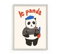 Minted® French Panda Wall Art by Morgan Kendall