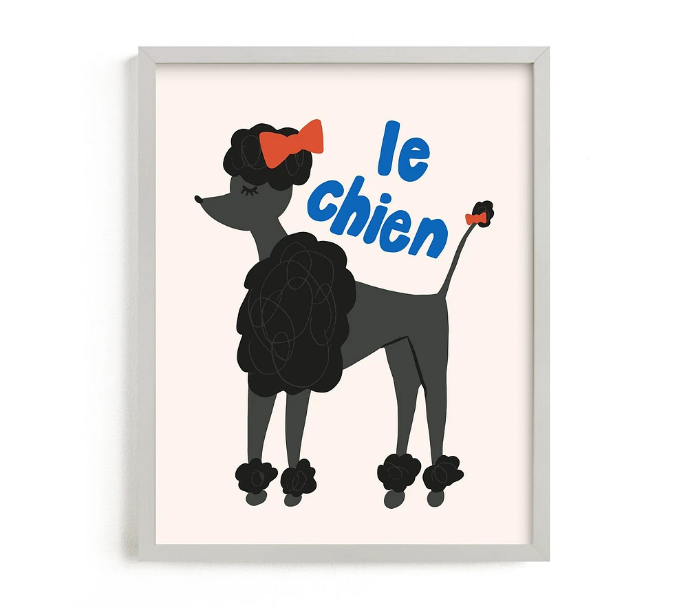 Minted® French Dog Wall Art by Morgan Kendall