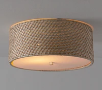 Quinn Woven Flush Mount (16")