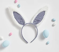 Gingham Easter Bunny Ears