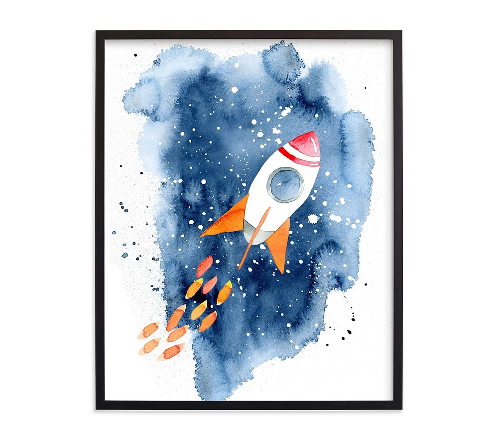 Minted® Space Adventure Wall Art by Katrina Pete