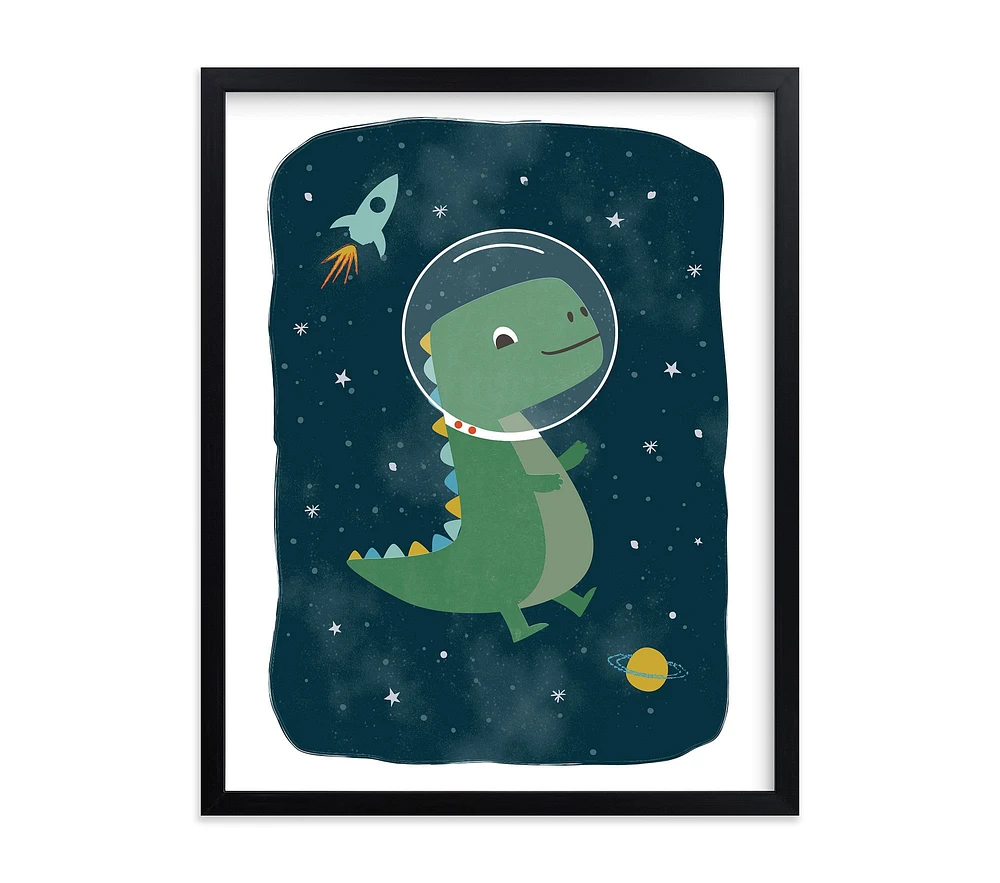 Minted® Dinos Space Framed Art by Annie Holmquist