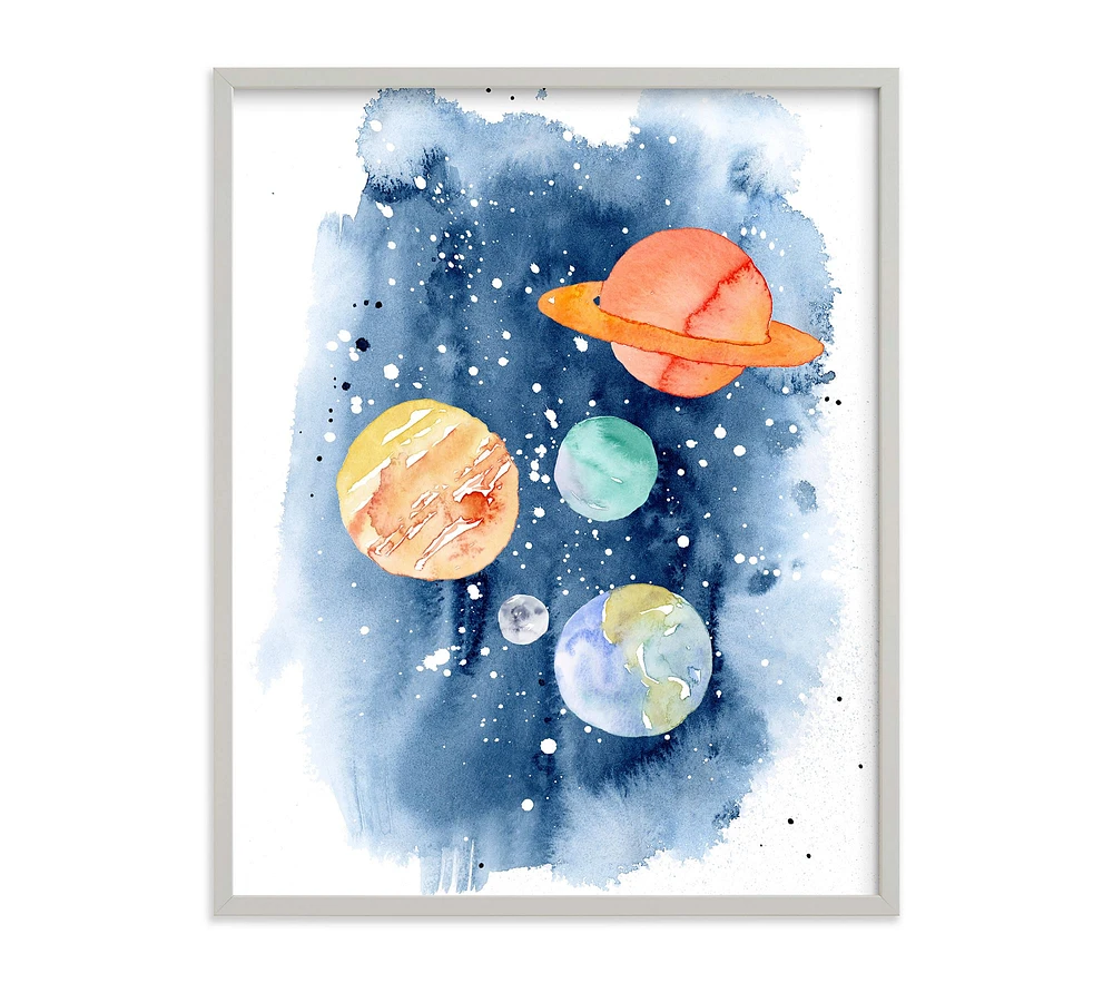 Minted® Planetary Adventure Wall Art by Katrina Pete