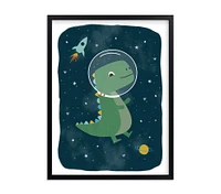 Minted® Dinos Space Framed Art by Annie Holmquist