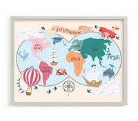 Minted® Exploration Map Wall Art by Breanna Dillon