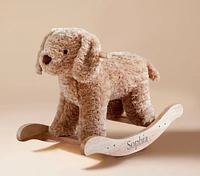 Labradoodle Plush Nursery Rocker