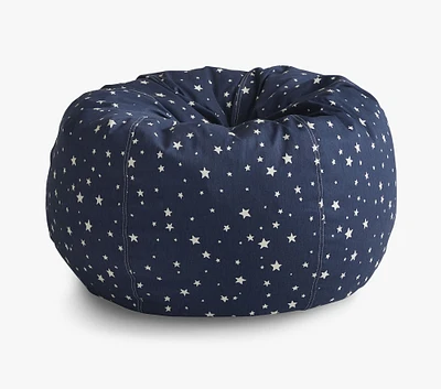 Anywhere Beanbag™, Navy Glow-in-the-Dark Scattered Stars