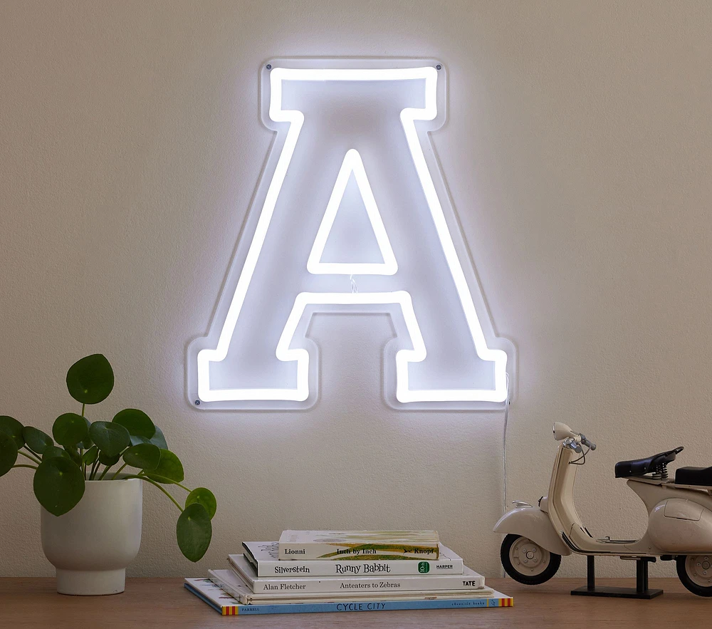 Brite Lite Personalized Varsity LED Wall Light