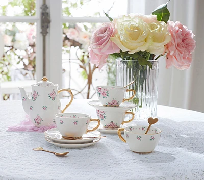 LoveShackFancy Floral Tea Party Set