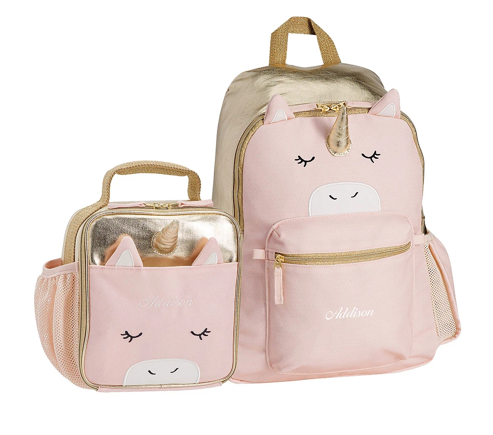 Emily & Meritt Blush Unicorn Backpack & Lunch Bundle, Set of 2