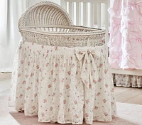 LoveShackFancy Printed Eyelet Bassinet Skirt